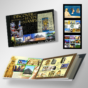 The Treasures of Egypt stamp booklet The Treasures of Egypt stamp booklet